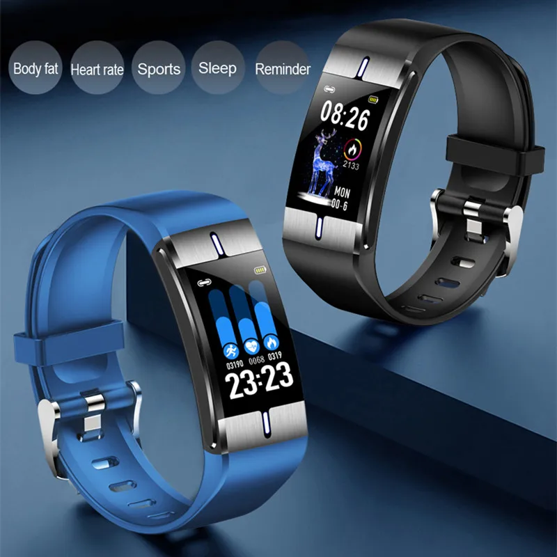 

ONEVAN Smart Watch Body Fat Heart Rate Blood Pressure Monitor Weather Forecast Sport Wristband Fitness Bracelet for Android iOS