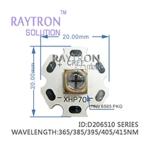 6 в 10 Вт фиолетовый УФ-фонарик Светодиодные диоды, обнаружение дефектов нефрита, проверка флуоресцентных агентов, проверка купюр, фонарик Ультрафиолетовый светодиодный чип