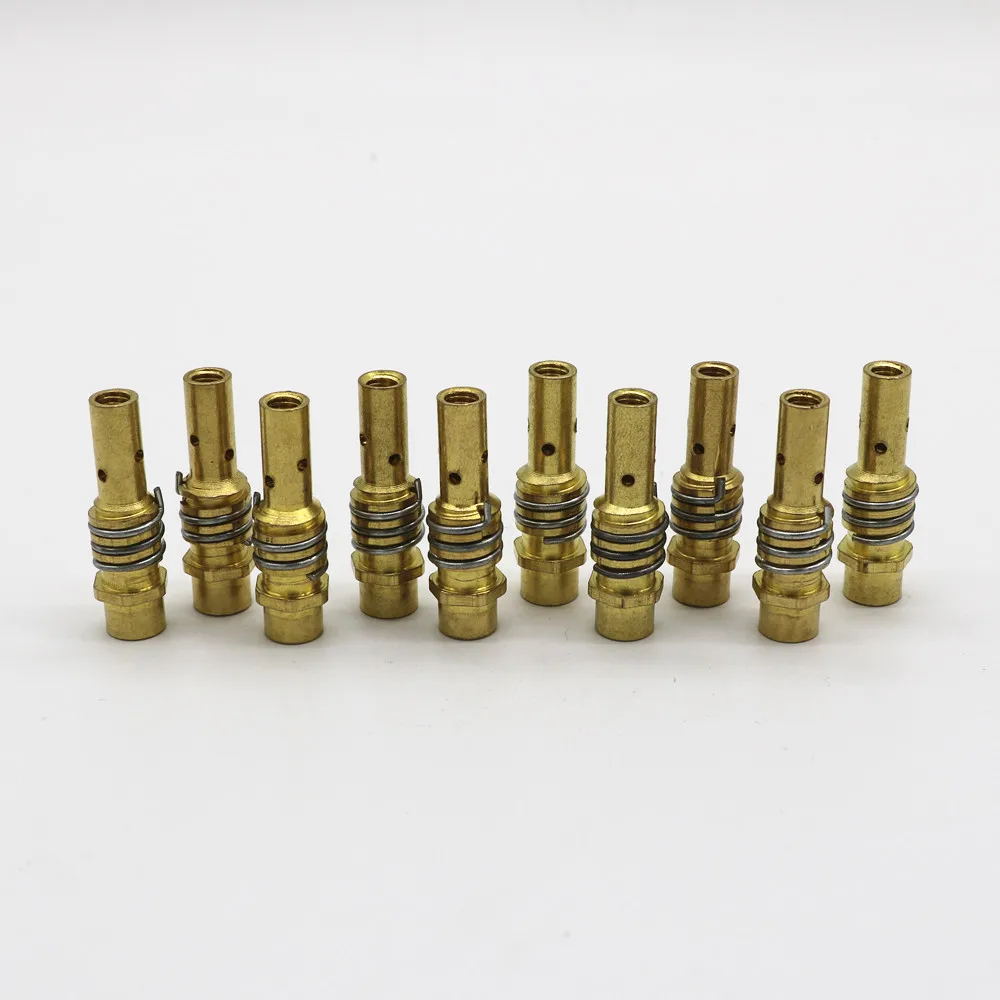 10 шт. CO2 сварочный mig mag сварочная горелка 15AK Контактный наконечник держатель