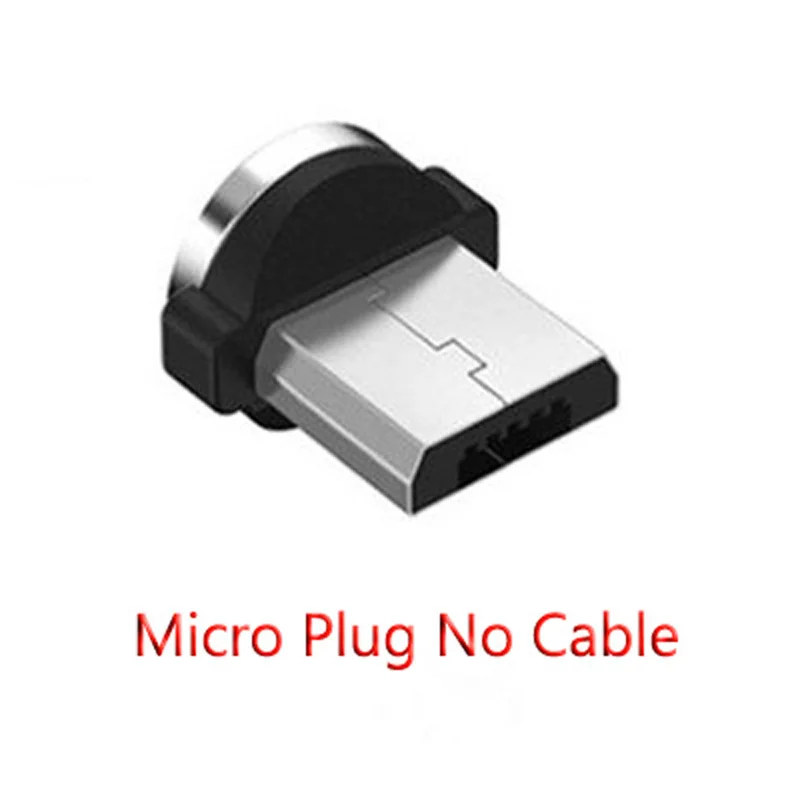 Магнитный кабель Micro usb type-C кабель для huawei Y5 Y6 Y7 Y9 P Smart Z honor 8X9X20 Xiaomi LG кабель для быстрой зарядки - Цвет: Only Micro Plug