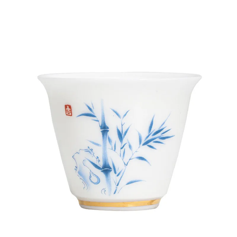 Retro Ceramic Teacup Chinese Style Boutique Tea Bowl Coffee Cup Home Master Tea Cup Wine Cups Tradition Tea Sets Accessories