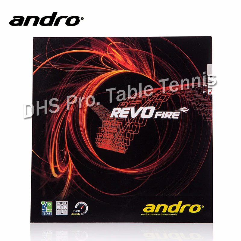 1x Andro Revo Fire Pips-In настольный теннис(пинг-понг) Резина с губкой