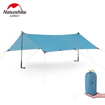 

Naturheike Ultralight Tarp Sun Shelter Awning Silver Coating Pergola Waterproof Beach Tent NH19T001-M