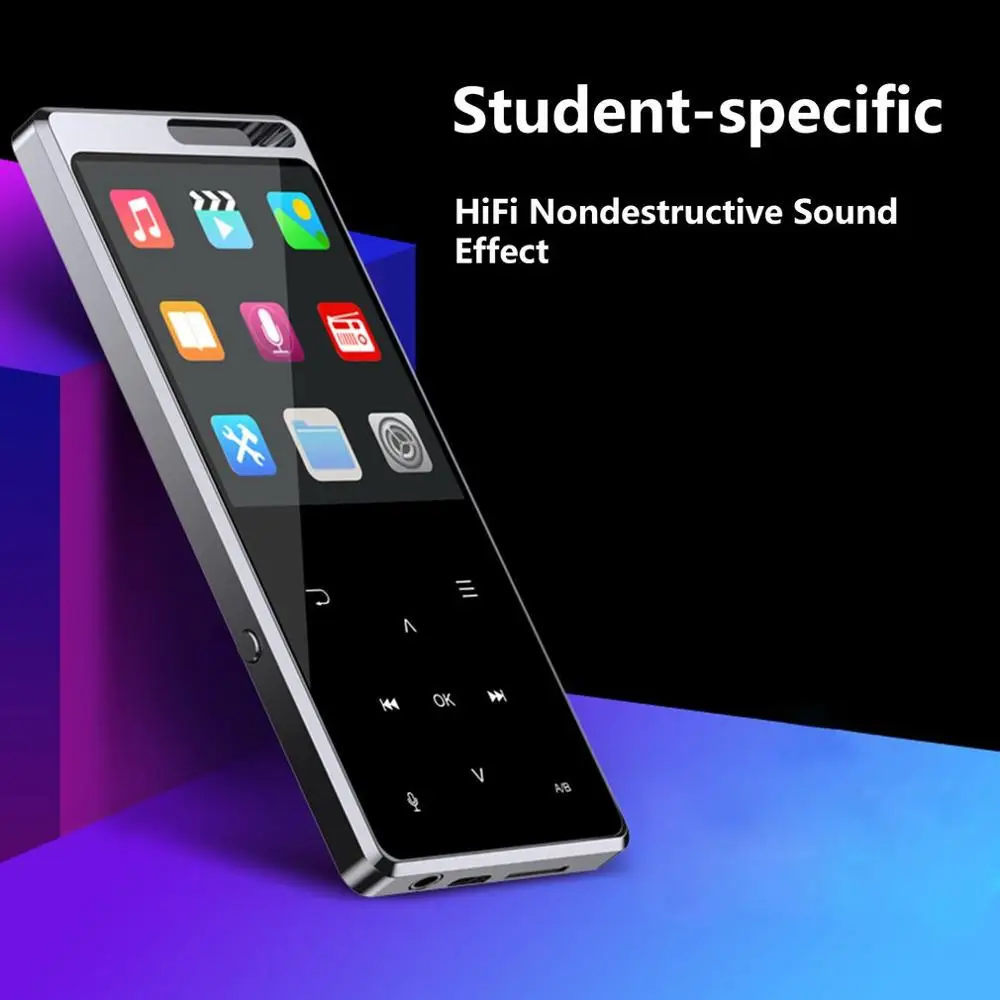 2,4 дюймовый экран K7 Беспроводной внешний Mp3 сенсорный экран Mp4 музыкальный плеер Студенческая версия Mp3 плеер Walkman