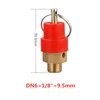 Предохранительный клапан воздушного компрессора BSP, регулятор давления для трубопроводов/сосудов, 1/8 дюйма, 1/4 дюйма, 3/8 дюйма, 1/2 дюйма, 8 кг ► Фото 3/5