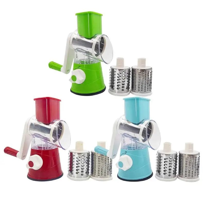 

Manual Vegetable Cutter Slicer Multifunctional Round Mandoline Slicer Potato Cheese Kitchen Gadgets Kitchen Accessories
