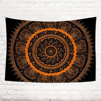 

Indian Mandala Tapestry Wall Hanging Sandy Beach Throw Rug Blanket Travel Mattress Sleeping Pad Geometric Patterns Tapestry