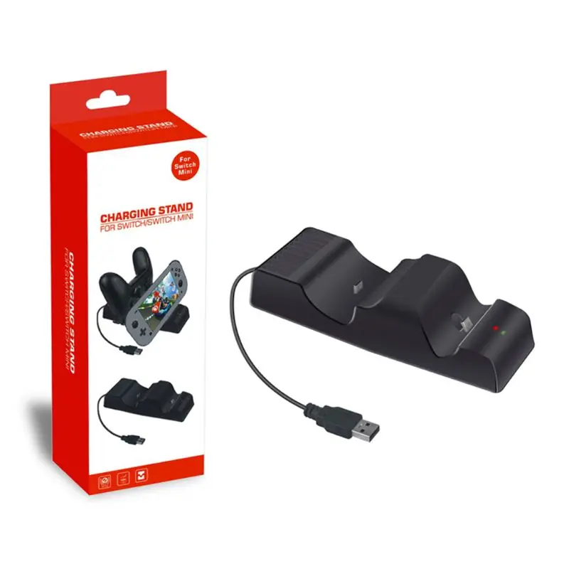 

Durable Charging Dock Station Stand with Data Cable for Switch Lite/NS Pro Handle Gaming Controller Accessories