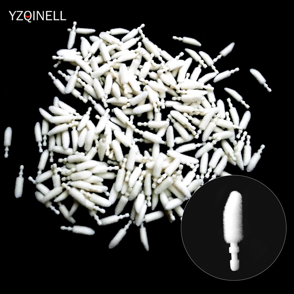 

1000/2000pcs Disposable Lip Brush Cotton Head for Lipstick