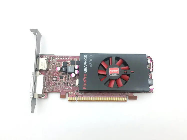 Оригинальная профессиональная Видеокарта ATI FirePro V3900 1 Гб графический дизайн САПР