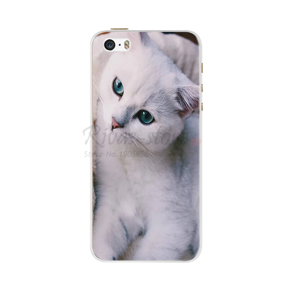 Cute Flower Ultra-Thin Silicone Phone Case - Soft Back Cover