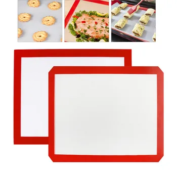 

Silicone Baking Mats Sheet Bakeware Oven Liner Pad Non Stick Cookie Tray Mat NEW kitchen tools accessories High Quality gadgets