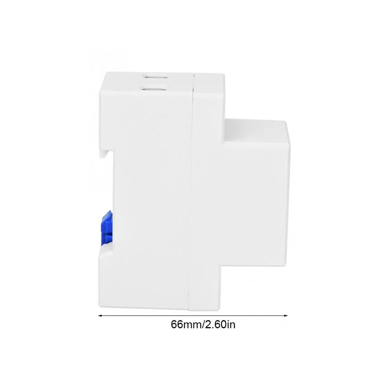 Din-rail Energy Meter 5-80A DDS662 LCD Backlight Digital Display Single Phase Electronic Energy KWh Meter