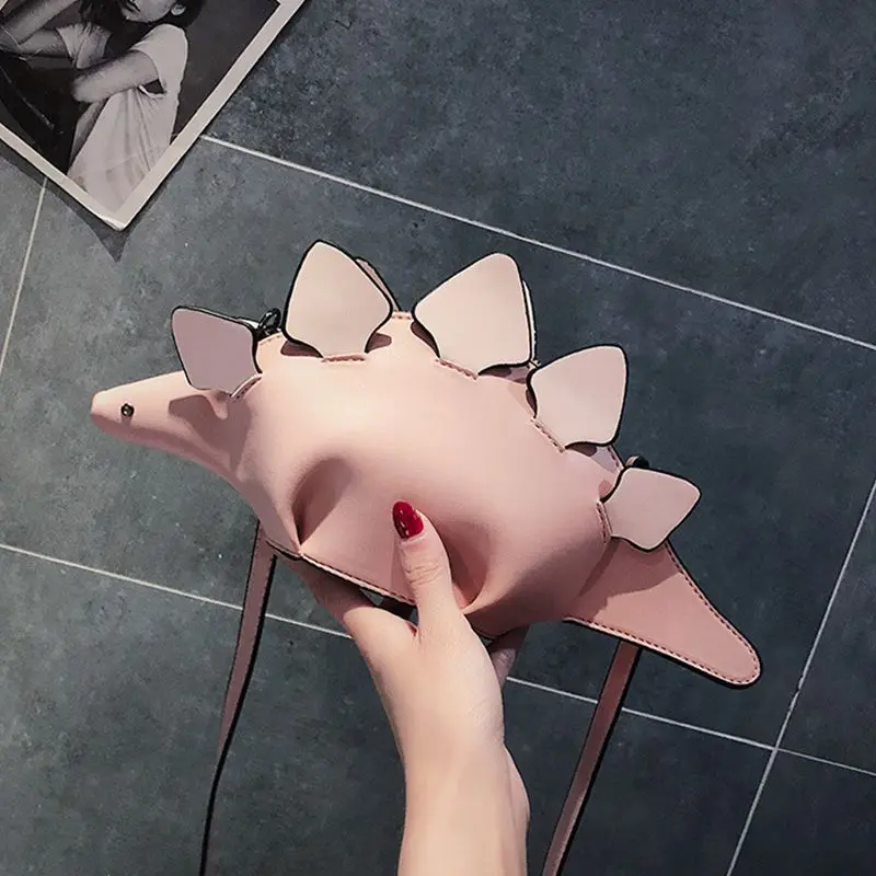 Хамелеон мультфильм сумки лоскут 3D забавные животные сумка панелями плечо сумки через плечо подарок для девочки