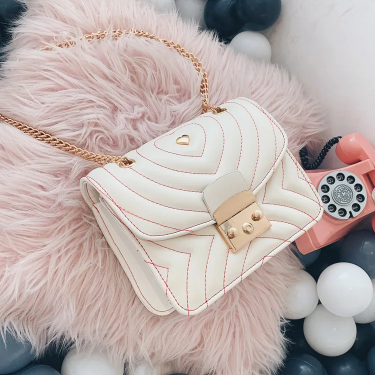 

New Arrival Bag Women's 2019 New Style Fashion Korean-style Versatile Shoulder Bag Chain Shoulder Bag Western Style Fashion Smal