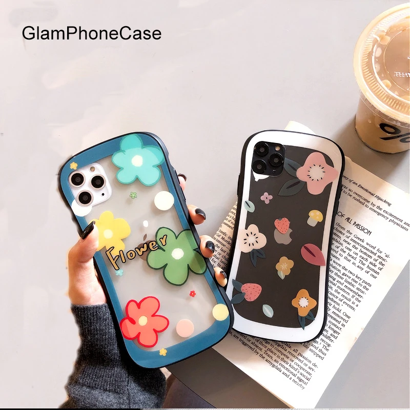 GlamPhone чехол милый маленький цветок для телефона iPhone11Pro/Max X XS Max XR жесткий iPhone11 7 8 6 6s