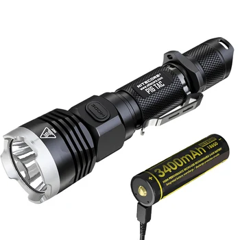 

NITECORE P16TAC P16 TAC Tactical Flashlight CREE XM-L2 (U3) max 1000 lumen beam throw 300 meter outdoor search rescue torch