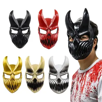 

Halloween Mask Dead Nuclear Mask Kid Of Darkness Full Mask Headgear Cosplay Props For Electronic Music Festival