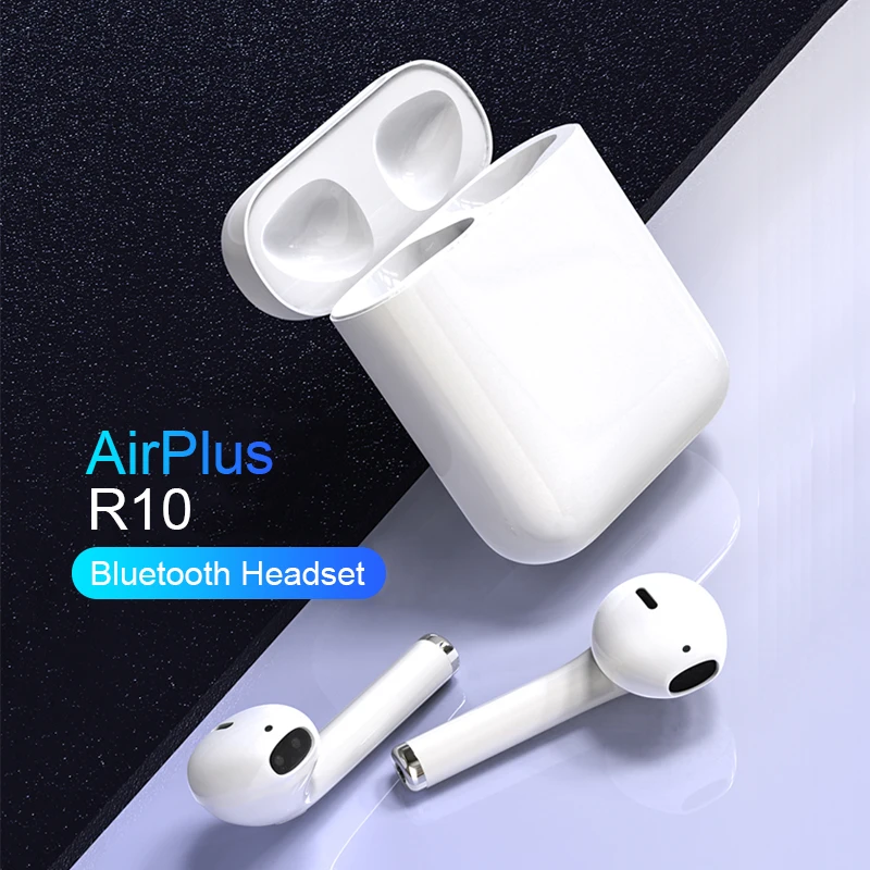 

R10 Tws Earbuds Wireless Bluetooth earphones Mini 1:1 Touch control Bluetooth 5.0 Pk i100 i30 i80 KD10 i300tws For iPhone Andori