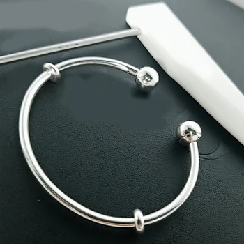 

LISM [Wholesale] 925 Silver 2019 Winter New Moments Open Bracelet Bracelet Lady Gift DIY Original Girl Jewelry