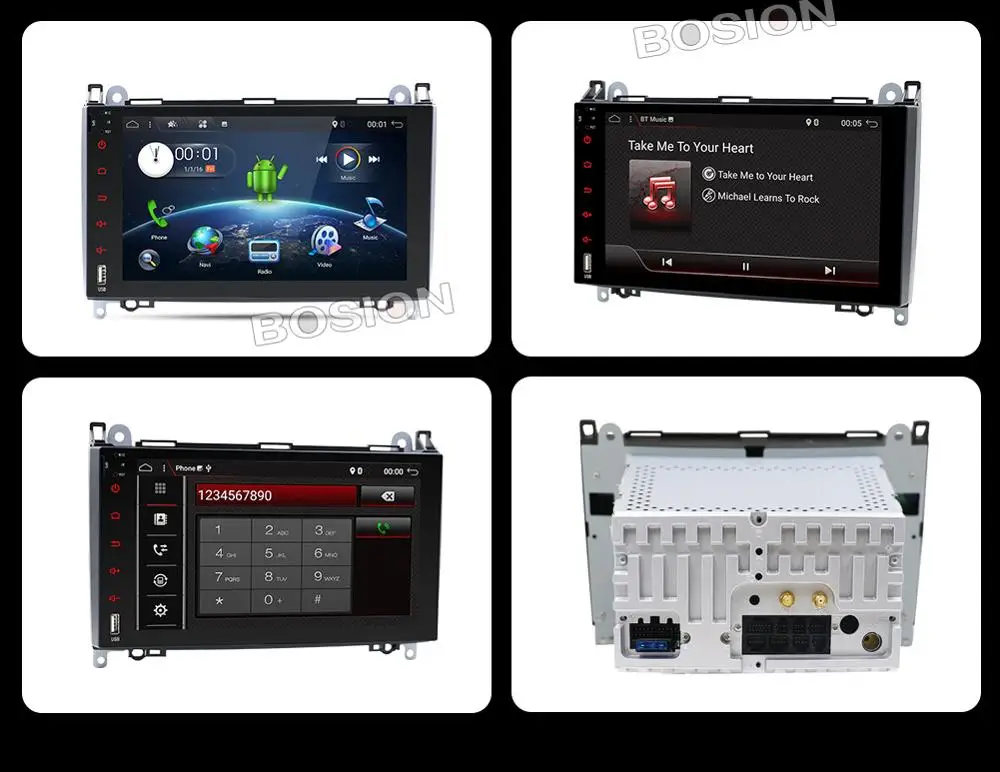 Sale 32G Android 9.0 2 Din WIFI Car DVD GPS Radio for Mercedes Benz B Class B200 A Class W169 W245 Viano Vito W639 Sprinter W906 1