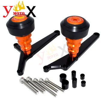 

RC 390 Motorcycle Left&Right Engine Crash Slider Ball Pad Guard Frame Falling Protection For KTM RC390 2014-2017 2015 2016