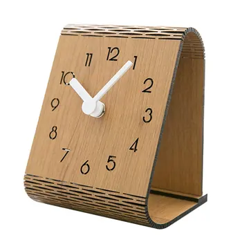 

American Modern Minimalist Desktop Clock Desktop Decoration Table Clock Bedroom Mute Pendulum Clock Home Wall Clock