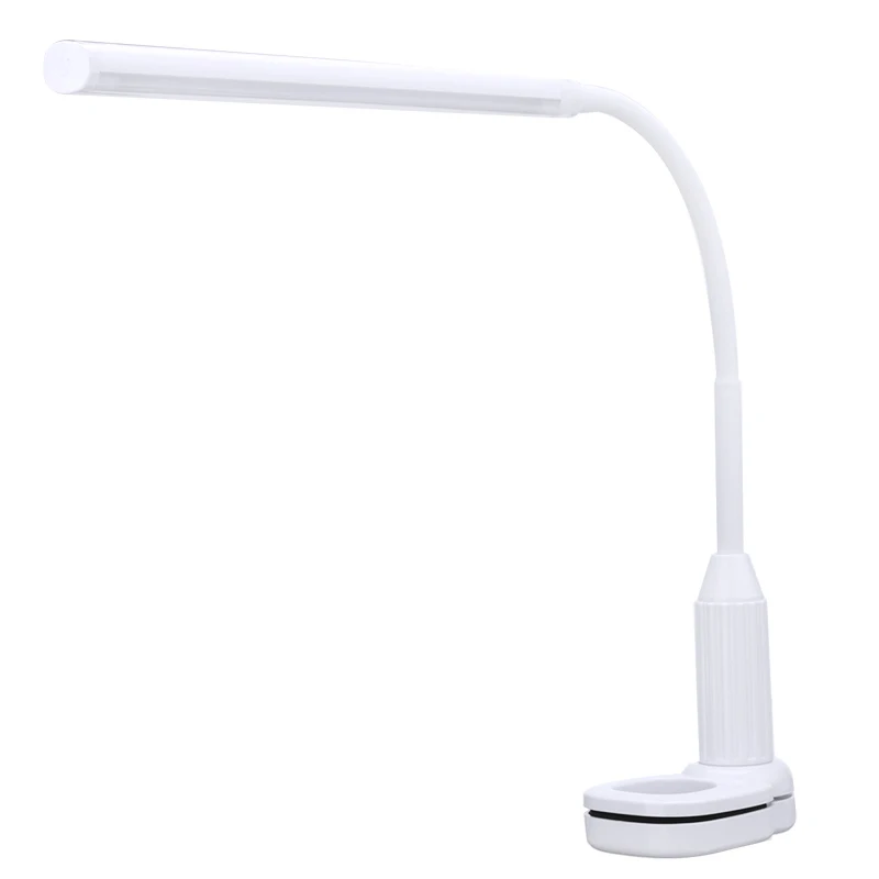 LED USB Nail Table Lamp Manicure Makeup Desk/Bed Dimmable Mains Flexible Neck# 