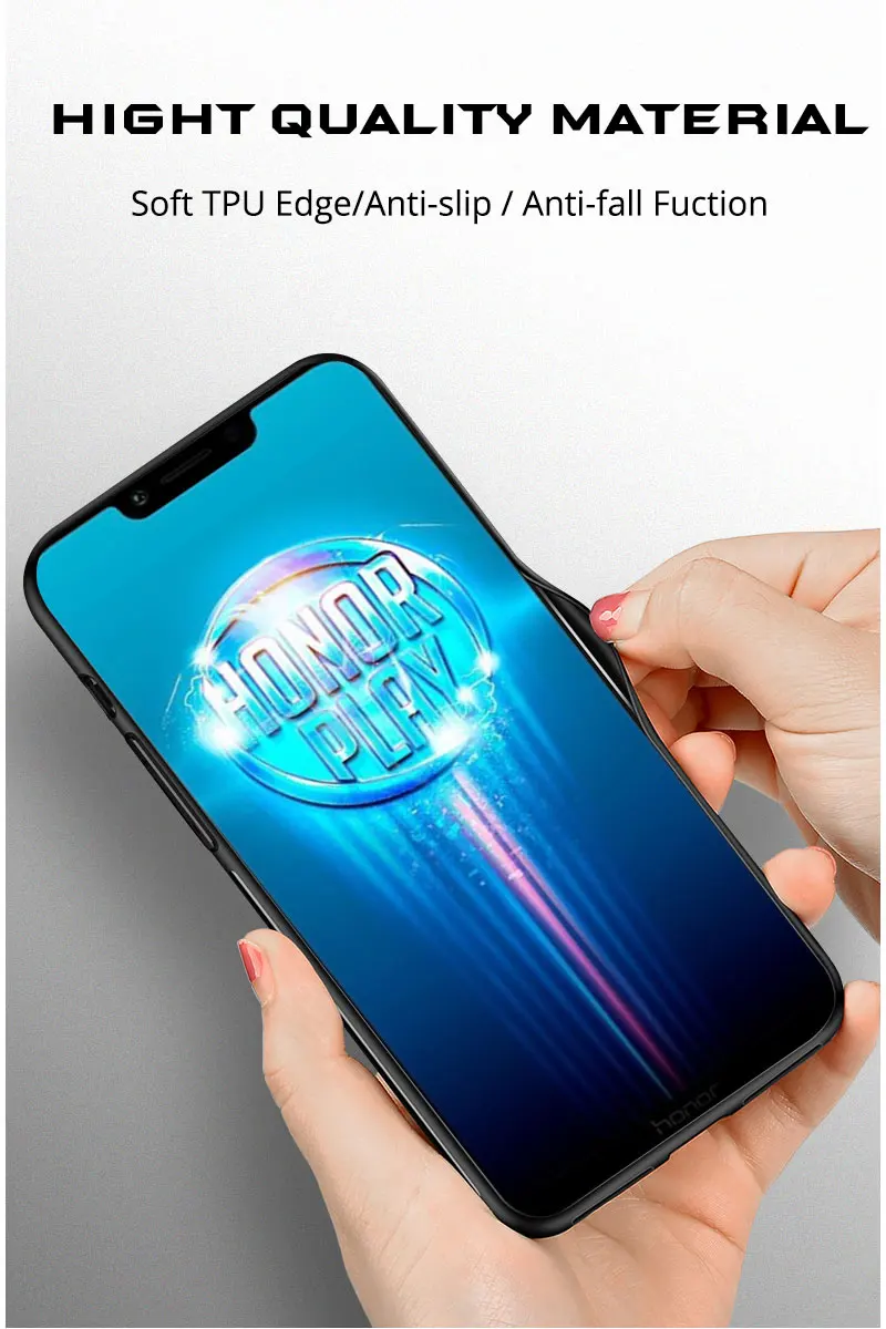 Роскошный черный чехол ТПУ для huawei Honor 8X 8A 8C 8S 6C Pro милый кот матовая крышка корпуса Honor 7A Pro фотоаппаратов моментальной печати 7S 7X 7C чехол-бампер HonorPlay