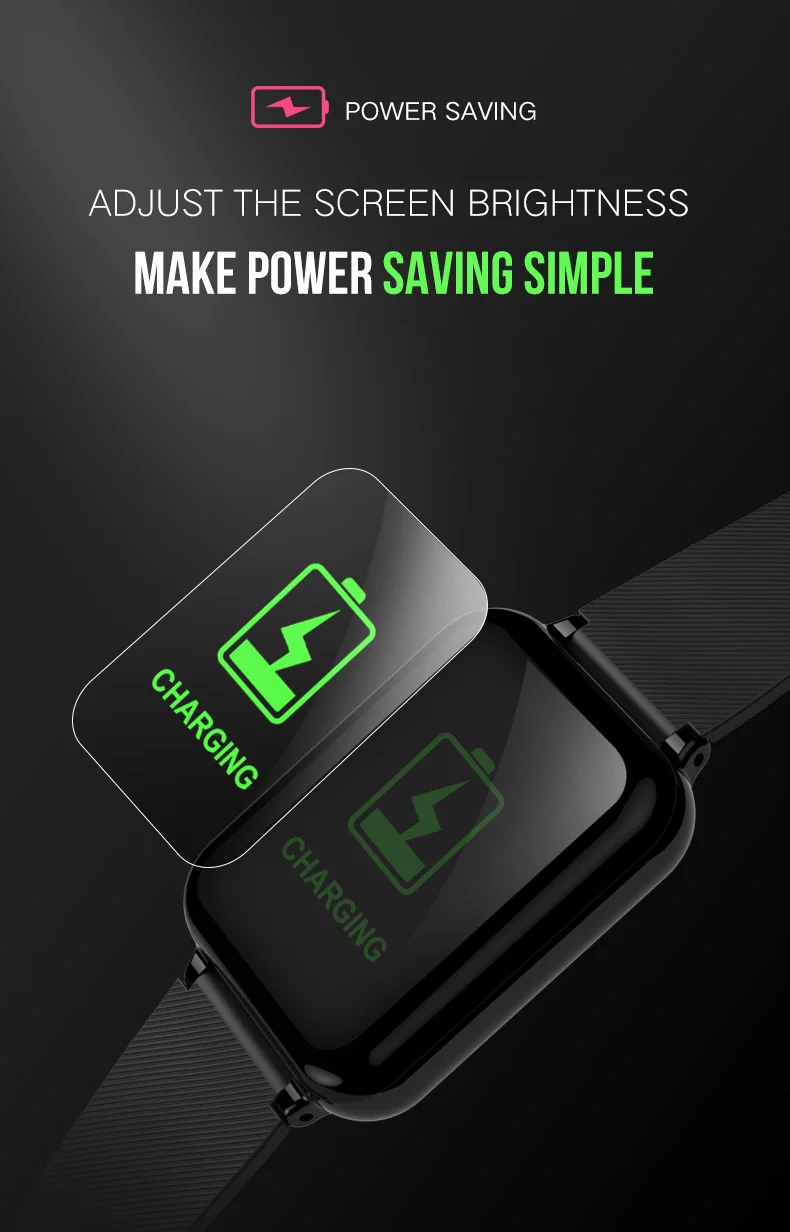 B57 smart watch водонепроницаемый сердечный ритм Монитор артериального давления
