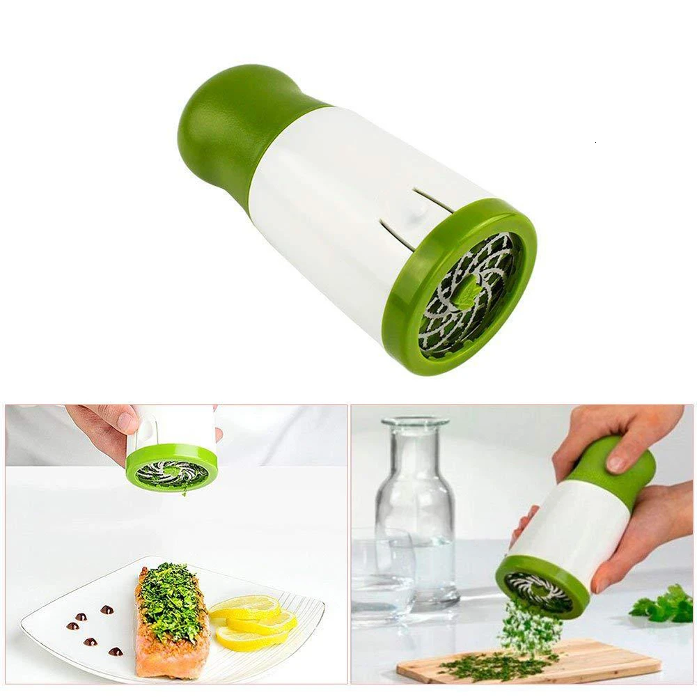 

Manual Grinder Herb Chopper Crusher Grinder Spice Mill Parsley Shredder Fruit Vegetable Cutter Kitchen Gadgets Cooking Tools