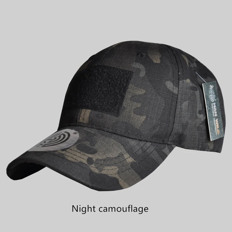 Камуфляжная тактическая бейсбольная Кепка Snapback Patch Военная Тактическая Унисекс ACU CP пустынная камуфляжная кепка для мужчин 14 моделей - Цвет: Night camouflage