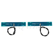 BQLZR 2 x Внутренняя антенна с высоким коэффициентом усиления, сварная 51x9 мм длина провода 13 см