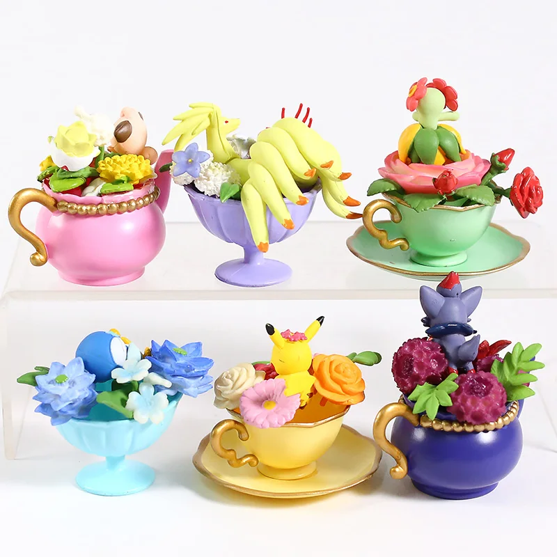 Коллекция Кубка с изображением монстра и цветов Vol.2 together Pi Clefairy нинета игрушки из