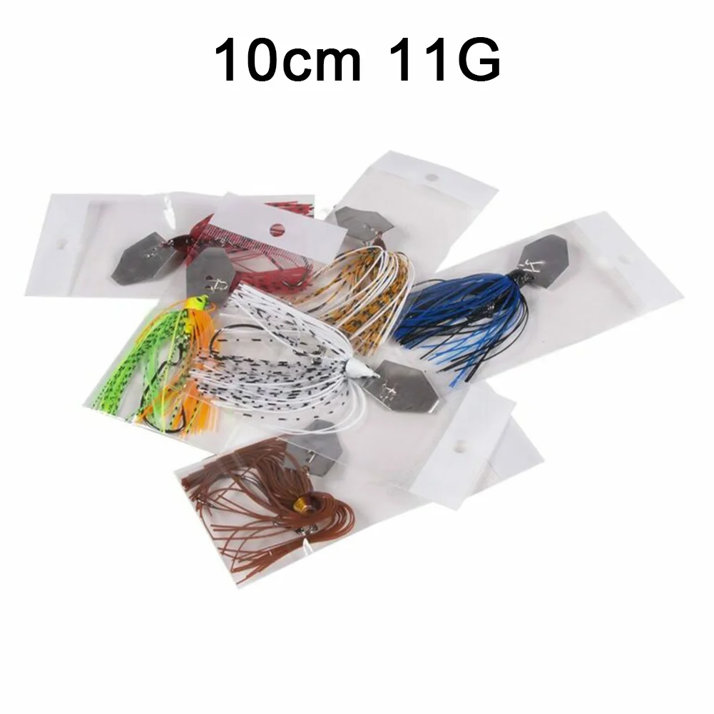 Details about   1pc 11g Chatterbait Blade Bait with Rubber Skirt buzzbait Fishing Lures TaYJju 