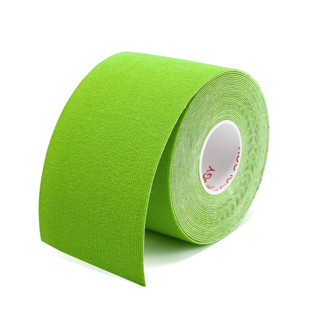 5 Size Kinesiology Tape Muscle Bandage Sports Cotton Elastic Adhesive Strain Injury Tape Knee Muscle Pain Relief Stickers Light green