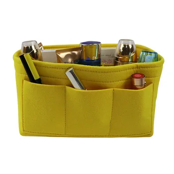 

Felt bag multi-function cosmetic felt bag custom felt bag in the bag of absorbent felt bag