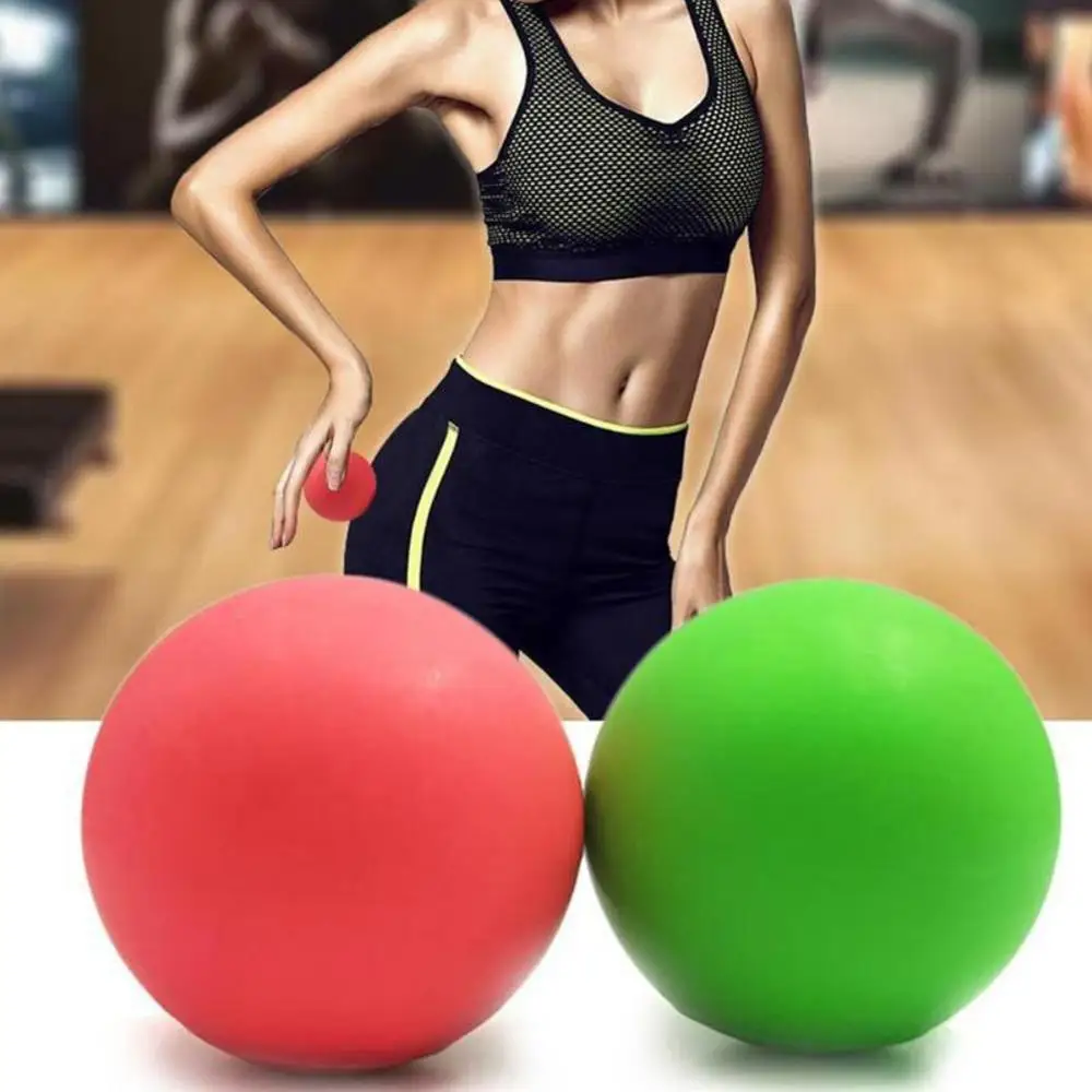 TPE Massage Ball Fitness Relieve Gym Trigger Point Massage Ball Training Fascia Hockey Ball Acupoint Healing Ball Fitness Ball