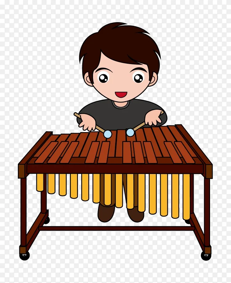 键盘打击乐器木琴乐器剪贴画木琴