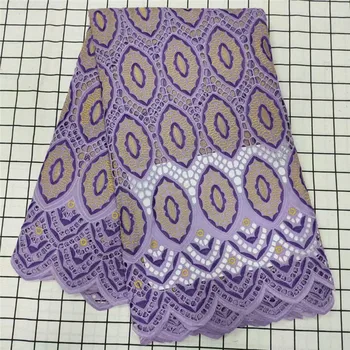 

Nigerian Swiss Voile Lace In Switzerland 2020 High Quality African Swiss 100% Cotton Lace Fabric For Dress t83-34