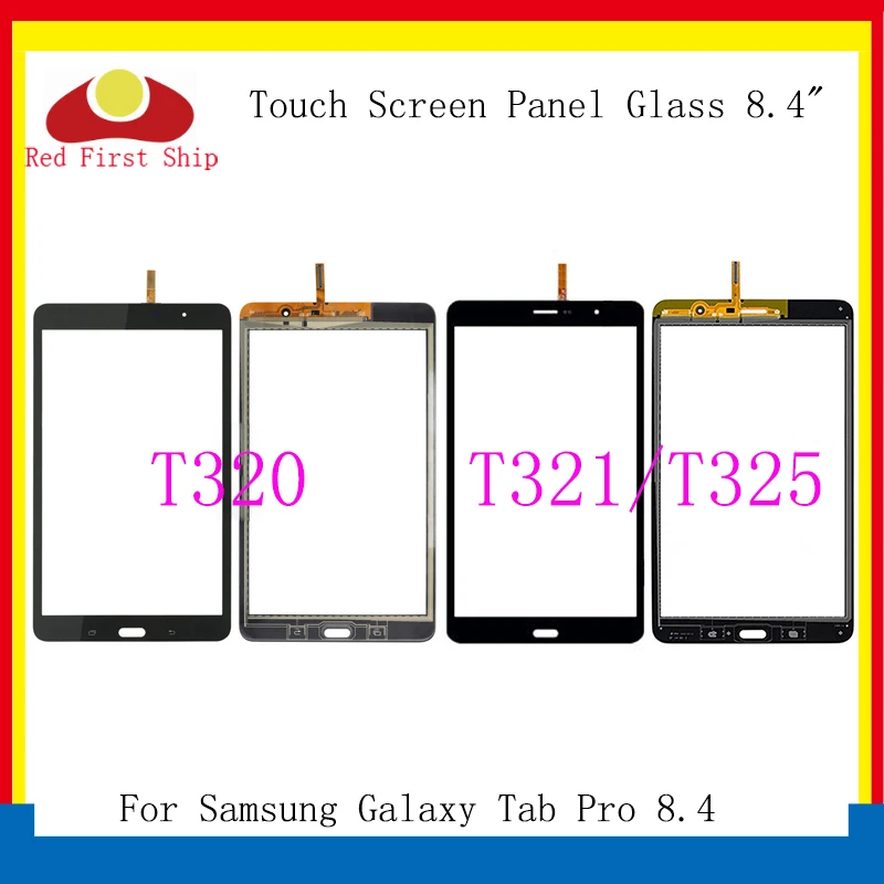 10 шт./лот для Samsung Galaxy Tab Pro 8,4 T320 T321 T325 сенсорный экран дигитайзер панель Стекло Объектив ЖК-дисплей передний датчик Замена