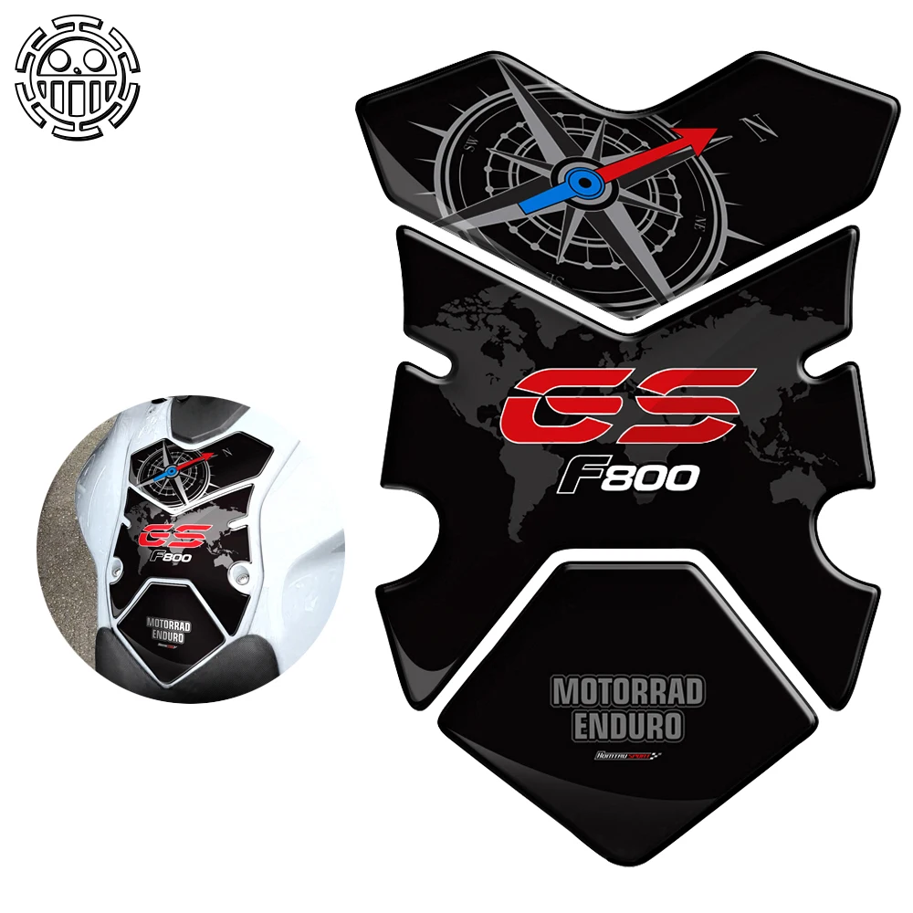 3D F800 Gs Stickers Motorcycle Fuel Gas Tank Pad Protector Case for BMW F800GS GS 2008-2012 Polyurethane Resin | Автомобили и