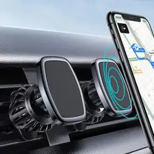 Magnetic Car Phone Holder For Phones Universal Car Air Vent  Holder For iPhone 12 Cell Mobile Phone Mount GPS For Samsung Xiaomi