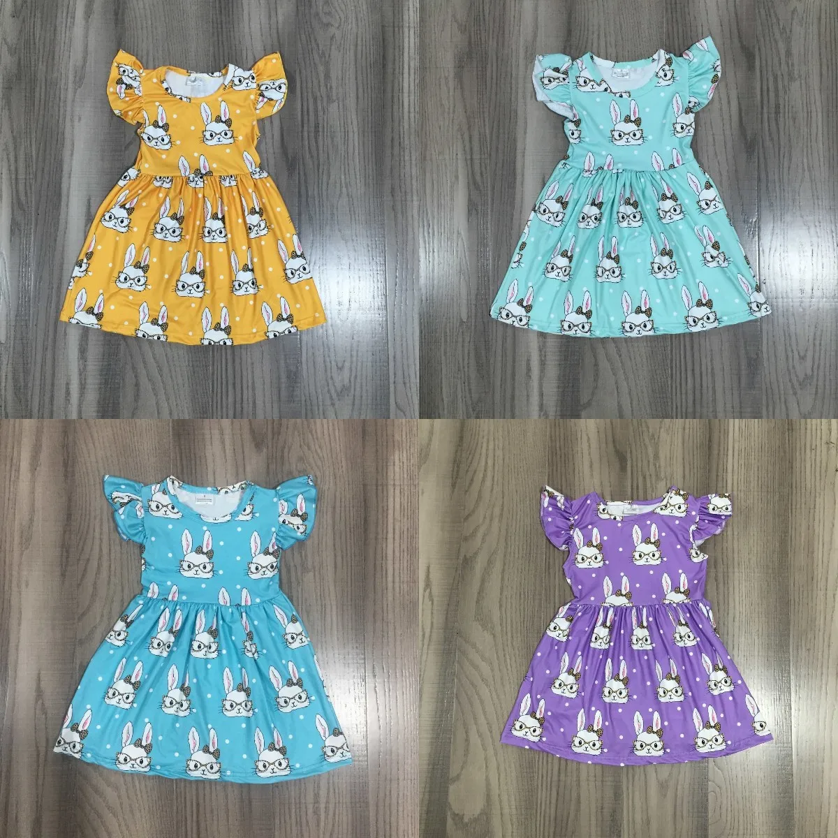 Girlymax детская Пасхальная Одежда для девочек Сезон Весна летние разноцветные Цвет