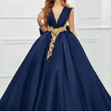 Tanpell/кружевное бальное платье принцессы с аппликацией; бальное платье; винтажное платье до пола с бантом; дизайнерское рождественское Пышное Платье