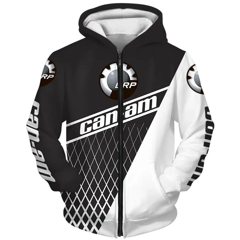 2020 Brand Joggings Hoodie Men for BRP Can-am Hoodie Fleece Zipper Coat Mens SportWear 3D Printed Sweatshirt 2020 Brand Joggings Hoodie Men for BRP Can-am Hoodie Fleece Zipper Coat Mens SportWear 3D Printed Sweatshirt