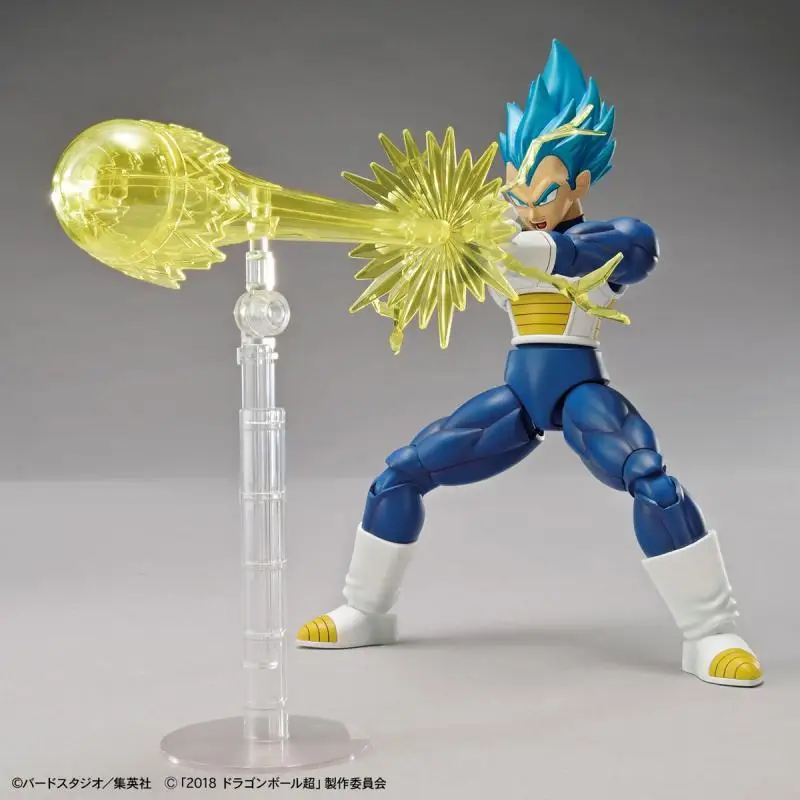 Оригинальный BANDAI Dragon Ball Z фигурка-Rise SSJ God Blue специальная Вегета фигурка игрушки