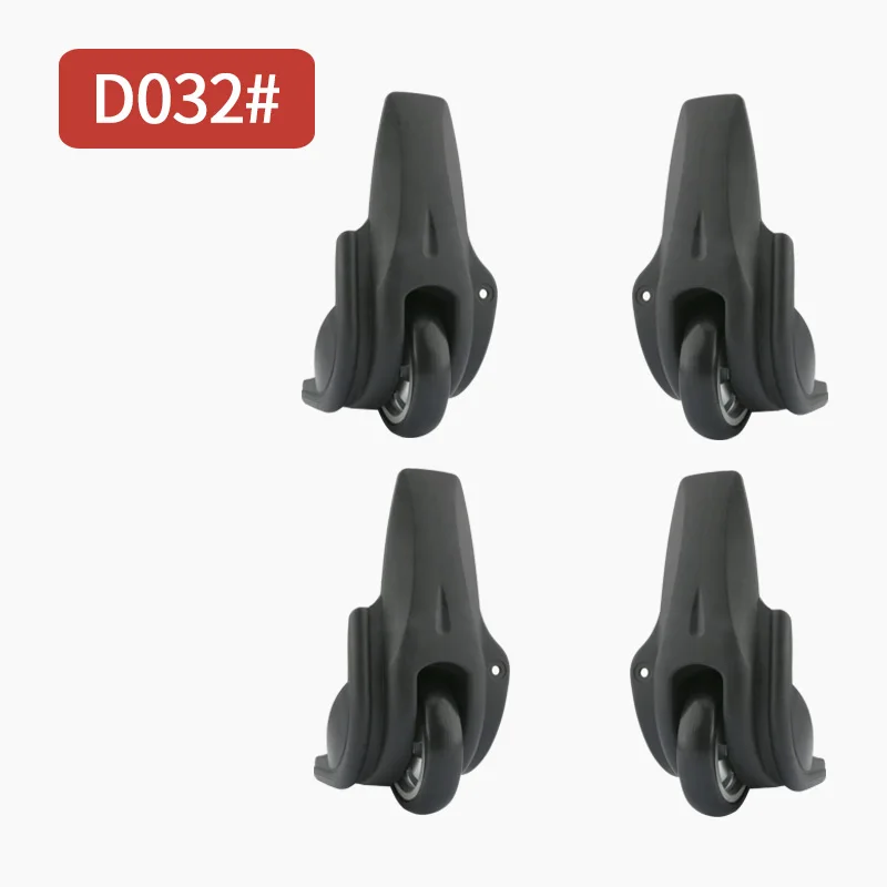 D032(4 Wheels)Black Чемодан на колесиках для багажа, аксессуары для багажа на колесиках, Сменный Чехол с паролем, чехол для путешествий, деталь, тяга, коробка с фиксированными колесами - Цвет: D032(4 Wheels)Black