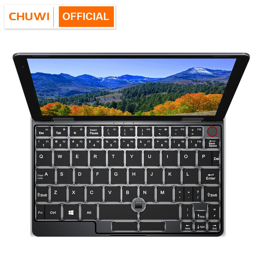 CHUWI MiniBook 8 дюймов IPS экран Процессор Intel Core M3 8100Y Windows 10 OS ГБ 128 Гб карманный ноутбук