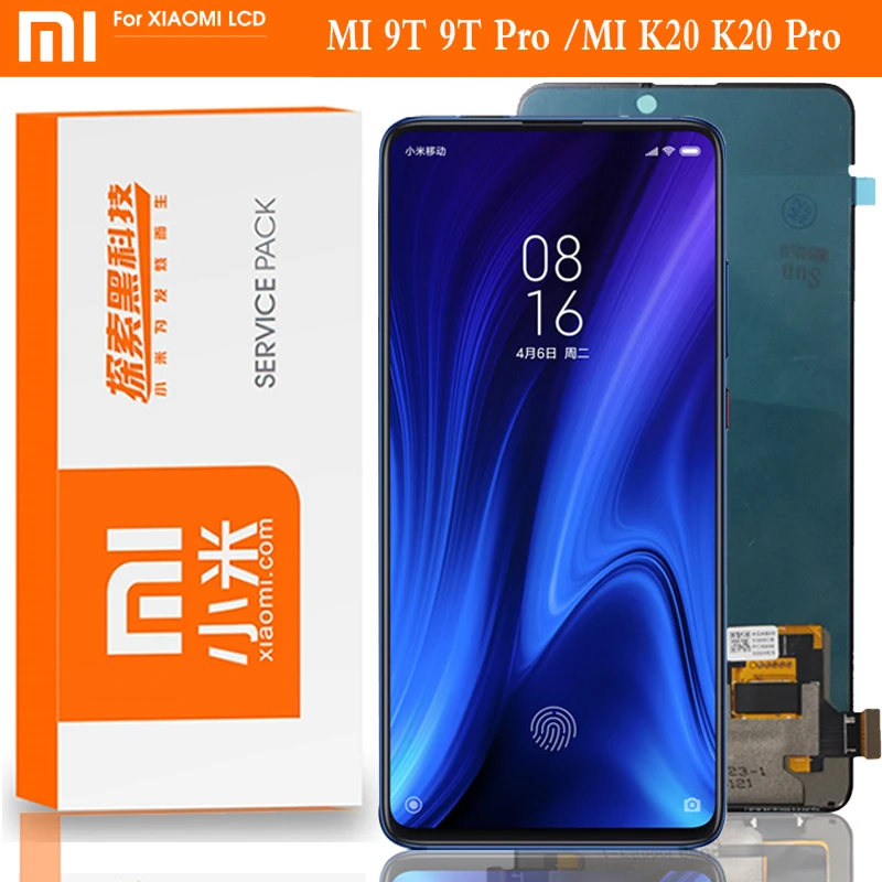 Оригинальный 6 39 &quotAMOLED Замена для XiaoMi Redmi K20 Pro экран дисплей сенсорный дигитайзер